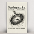 Needing Nothing Attracts Everything — Metal Wall Art