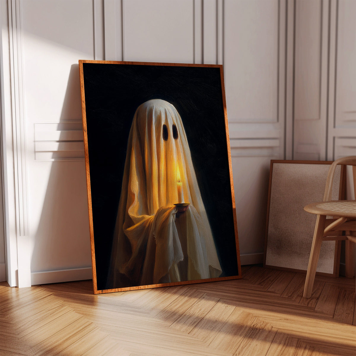 Midnight Glow Ghost Art Print