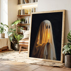 Midnight Glow Ghost Art Print