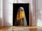 Midnight Glow Ghost Art Print