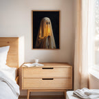 Midnight Glow Ghost Art Print
