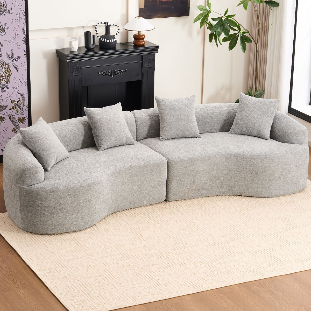 Cloud Curve 4-Seater Sofa