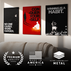 Needing Nothing Attracts Everything — Metal Wall Art