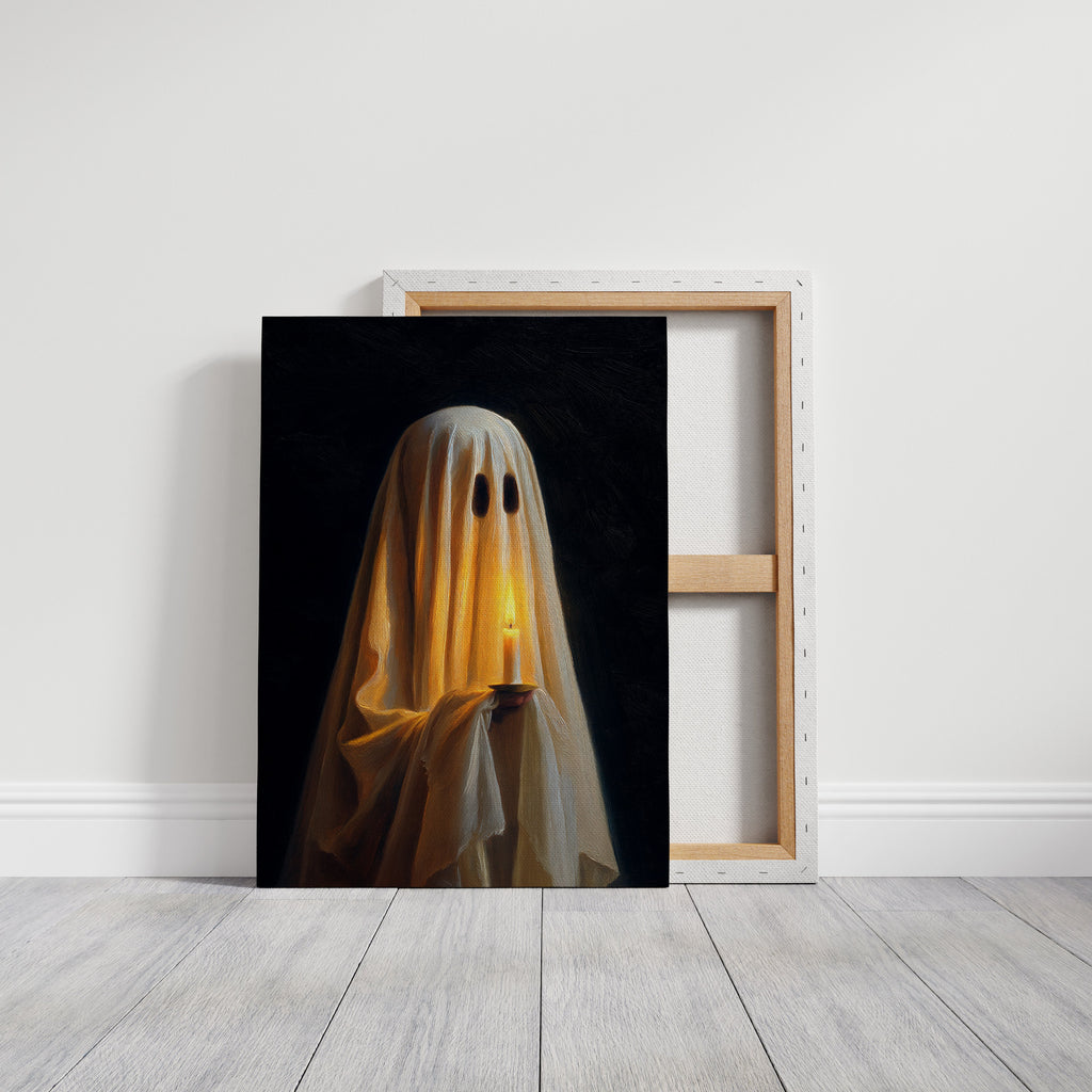 Midnight Glow Ghost Art Print