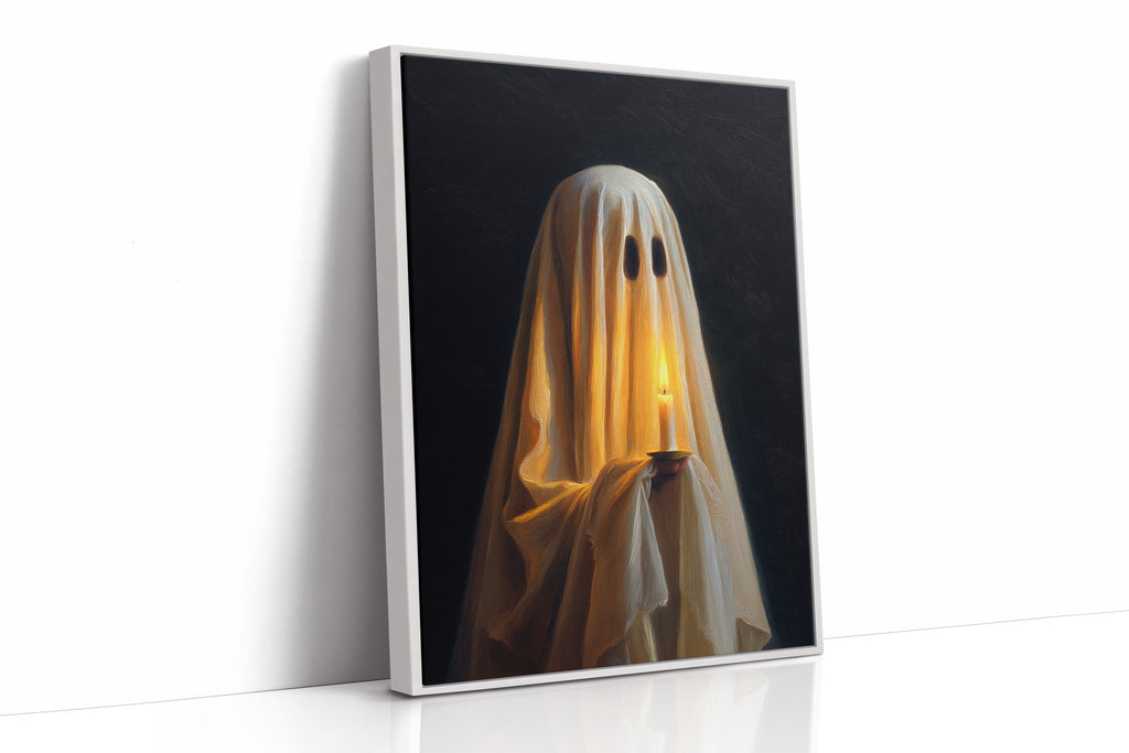 Midnight Glow Ghost Art Print