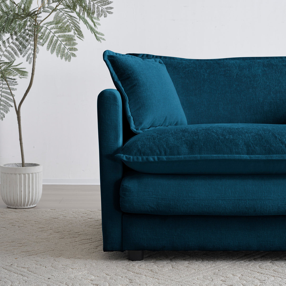 Deep Blue Lounge Sofa