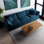 Deep Blue Lounge Sofa
