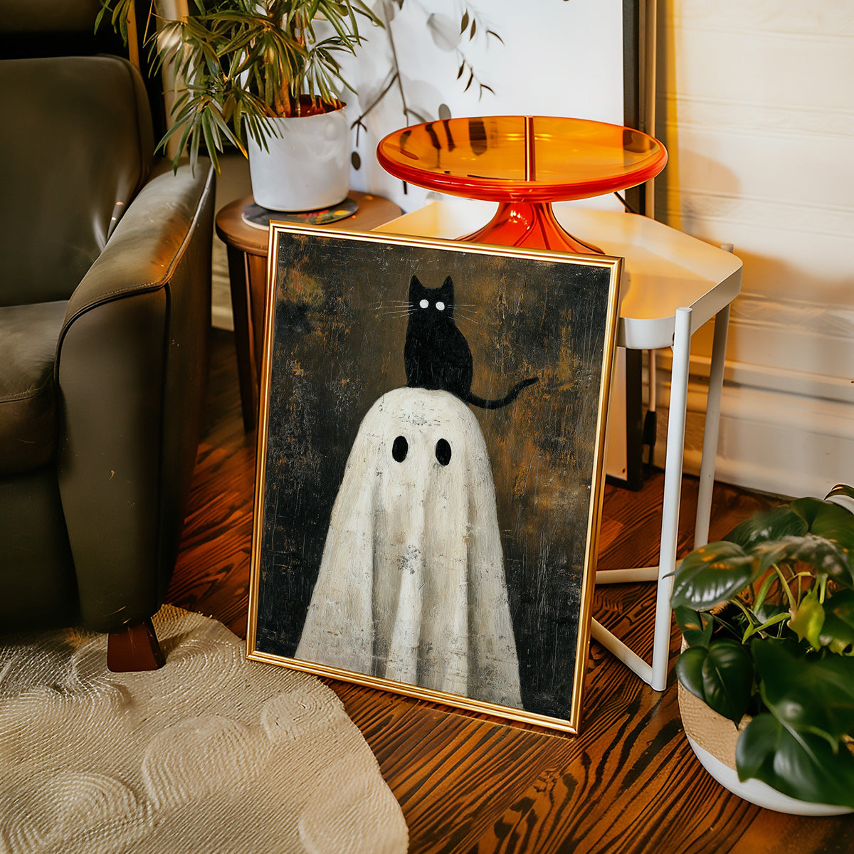 A Cat's Vigil Over Secrets