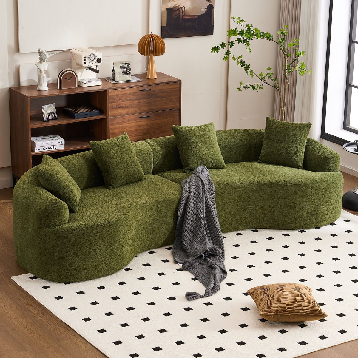 Cloud Curve 4-Seater Sofa