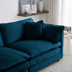 Deep Blue Lounge Sofa