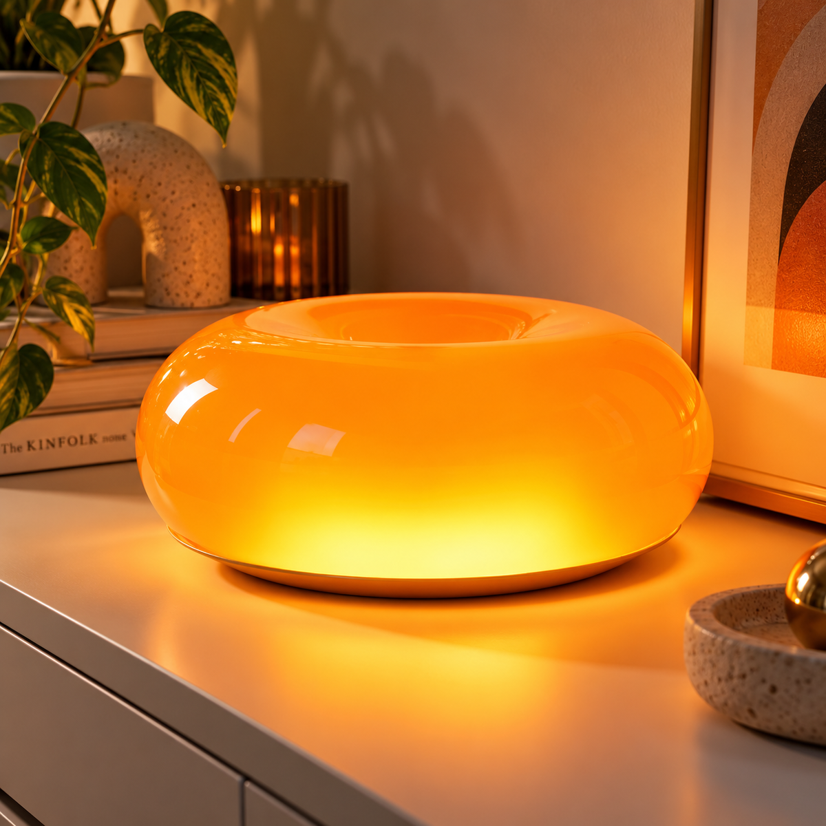 The Donut Lamp