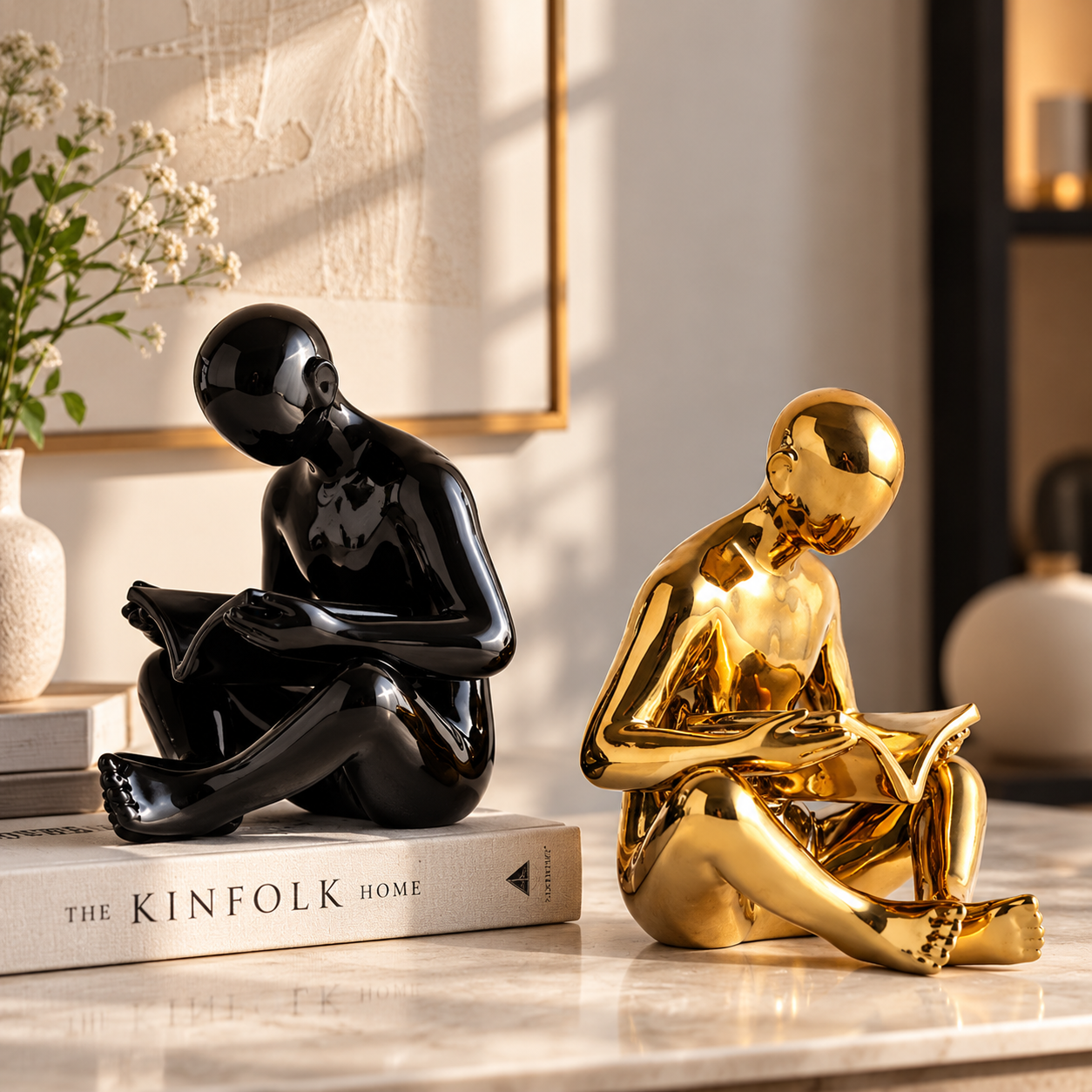 Quiet Reader Sculpture