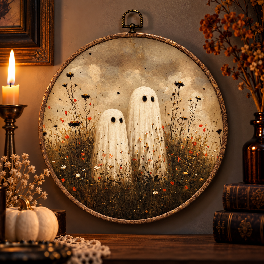 The Meadow Spirits Round Wall Art