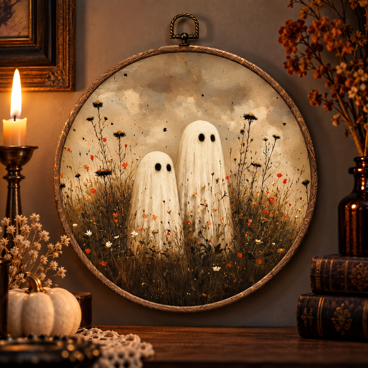 The Meadow Spirits Round Wall Art