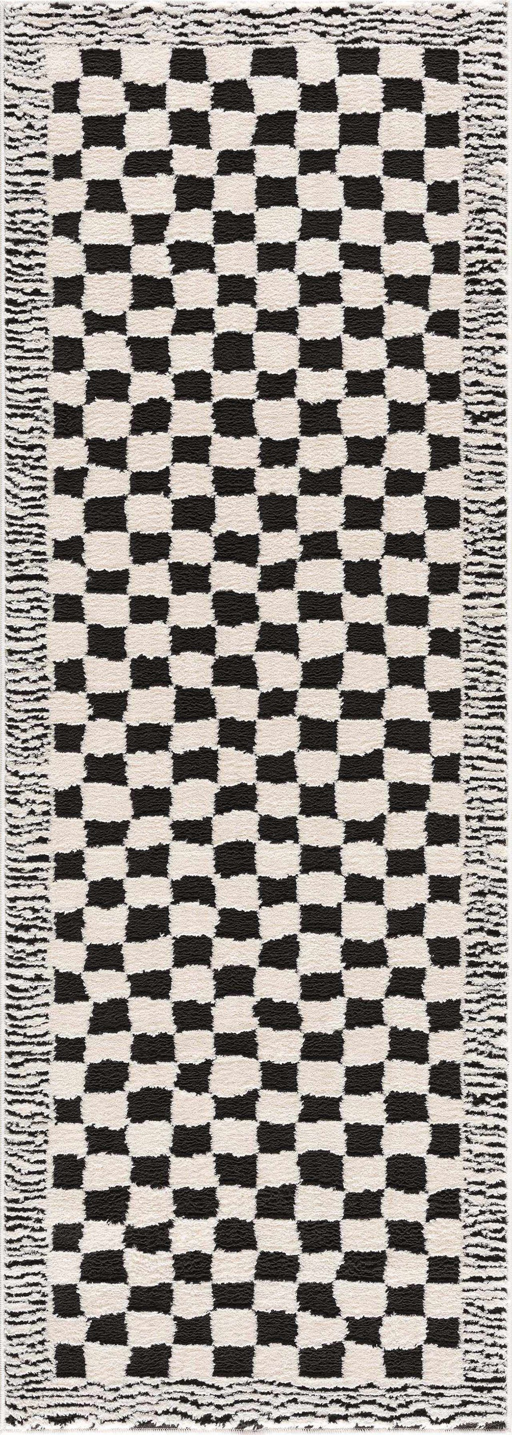 Checkmate Plush Area Rug