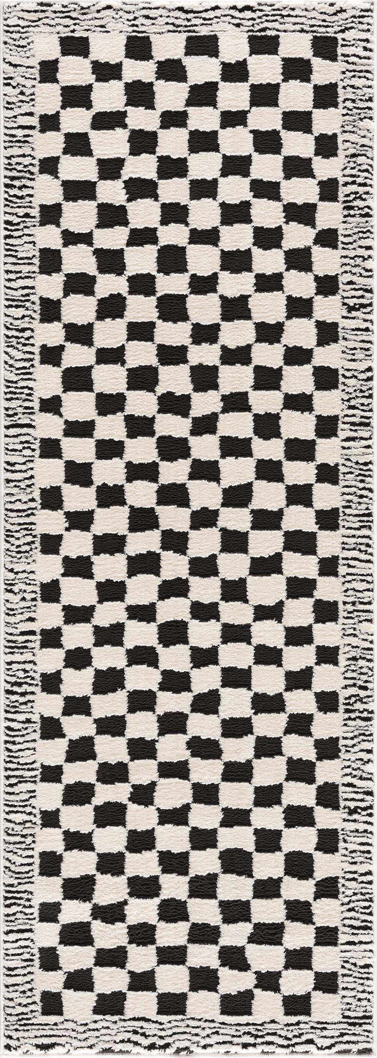 Checkmate Plush Area Rug