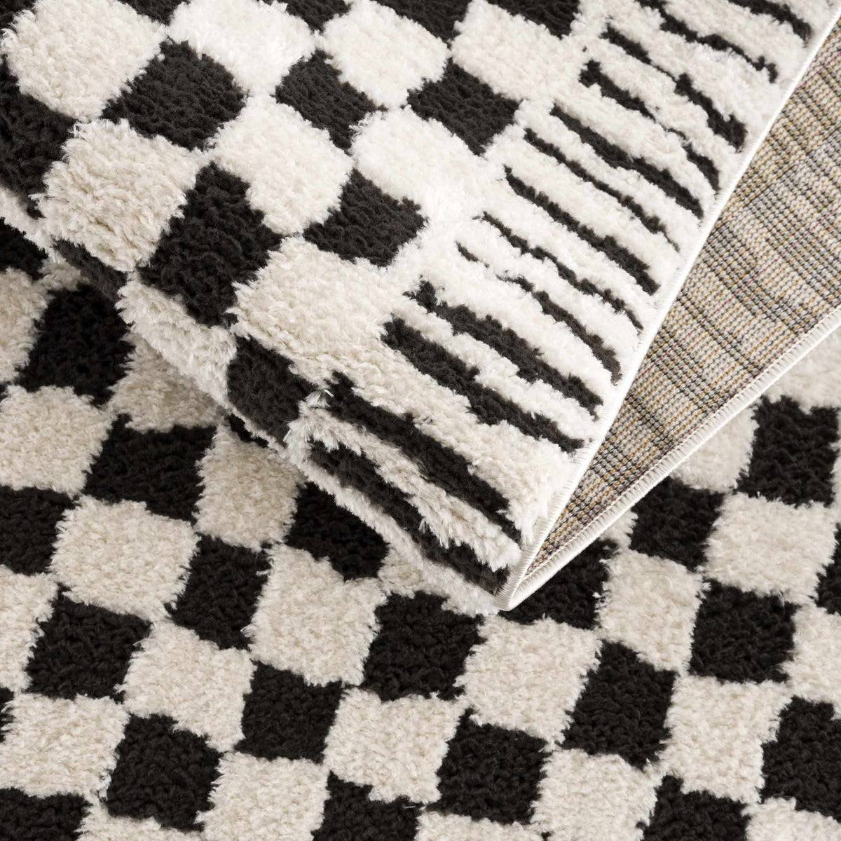 Checkmate Plush Area Rug