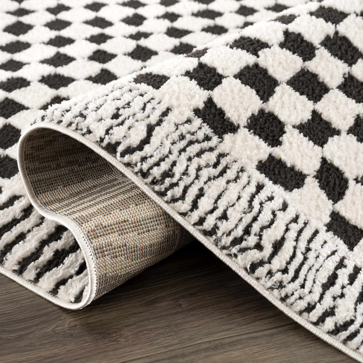 Checkmate Plush Area Rug