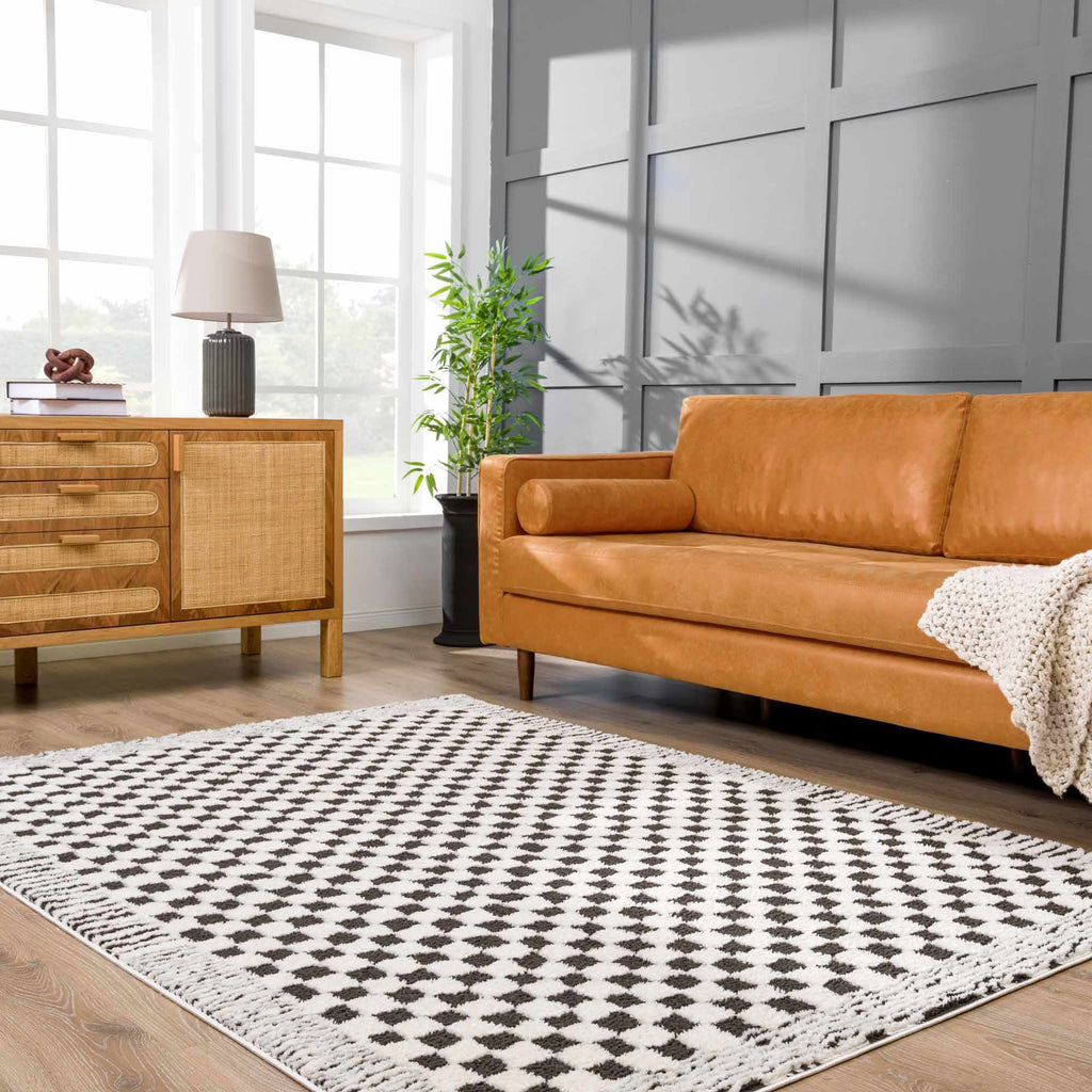 Checkmate Plush Area Rug