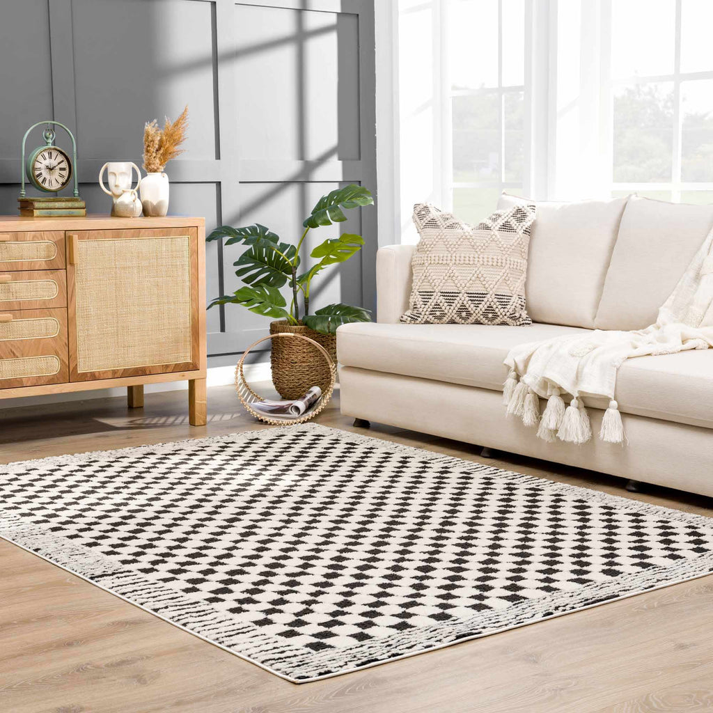 Checkmate Plush Area Rug