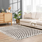 Checkmate Plush Area Rug