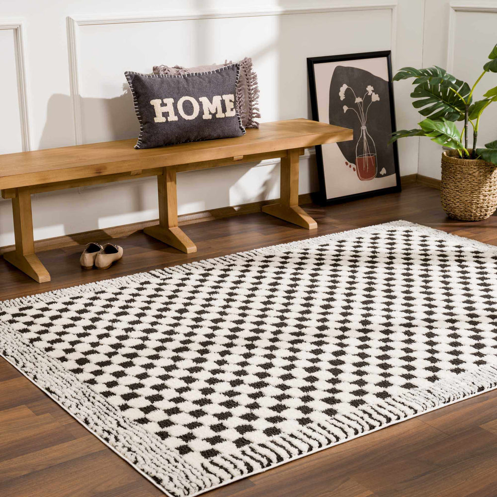 Checkmate Plush Area Rug