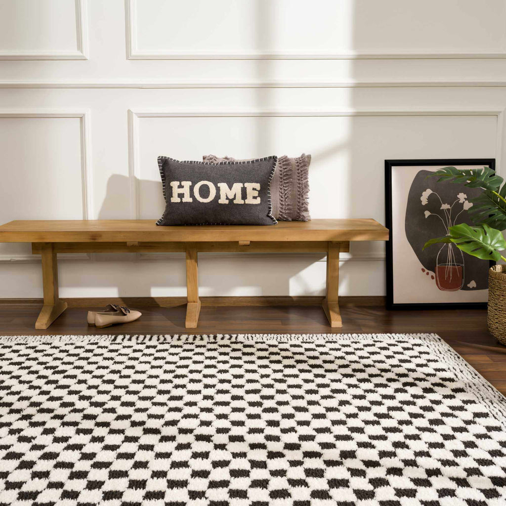 Checkmate Plush Area Rug