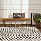 Checkmate Plush Area Rug