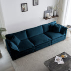 Deep Blue Lounge Sofa
