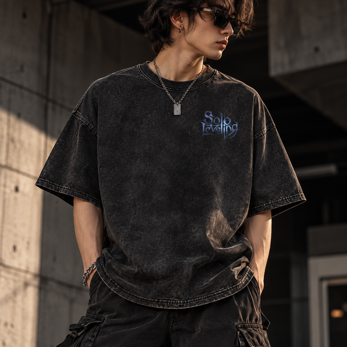 Solo Leveling Arise Washed T-Shirt