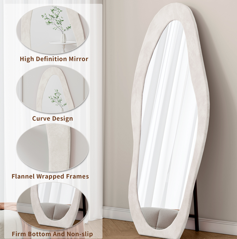 Wave Full-Length Mirror