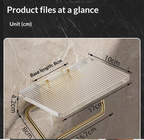 ✨ The Clear Luxe Toilet Paper Shelf