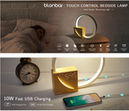 Rise & Glow Multifunctional Bedside Lamp ⏰✨