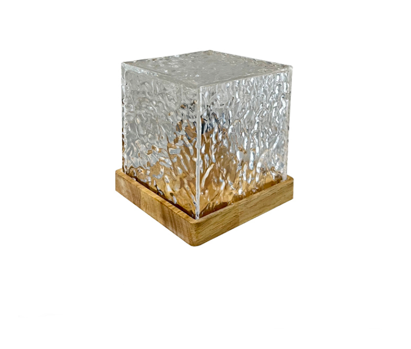 RippleGlow Crystal Lamp ✨