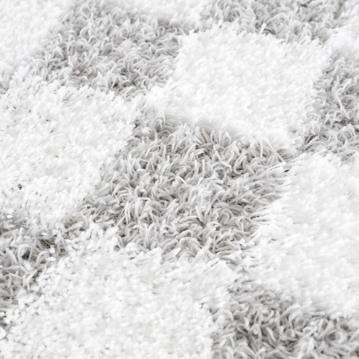 Cloud Check Plush Area Rug