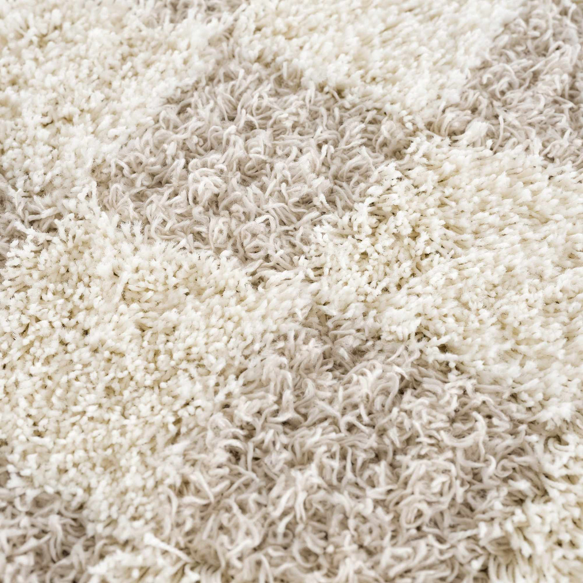 Oat Check Plush Area Rug