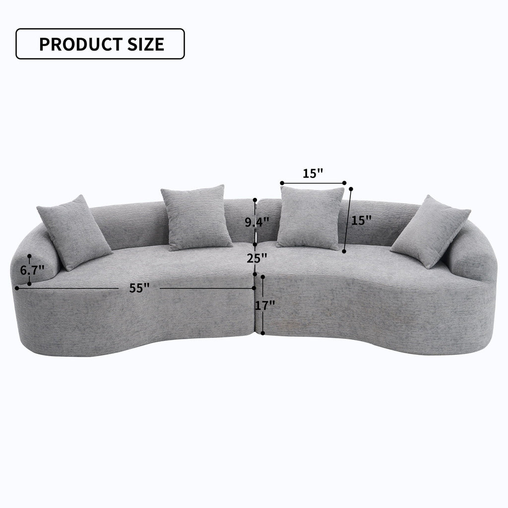 Cloud Curve 4-Seater Sofa