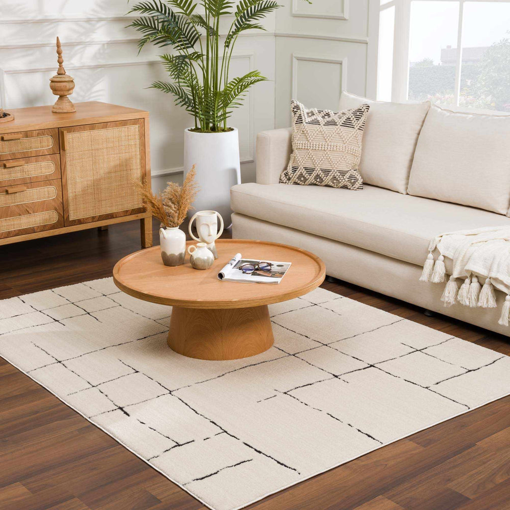 The Linework Plush Area Rug