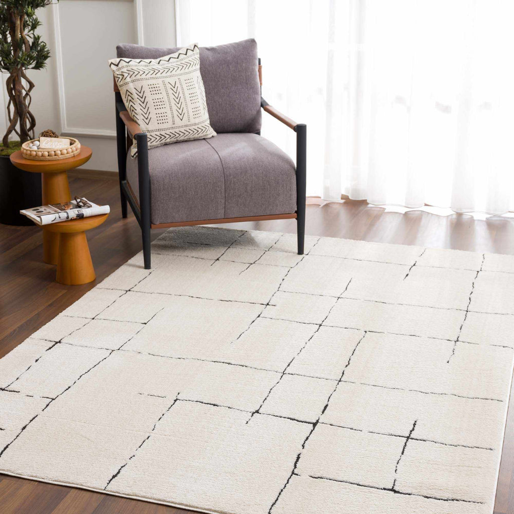 The Linework Plush Area Rug