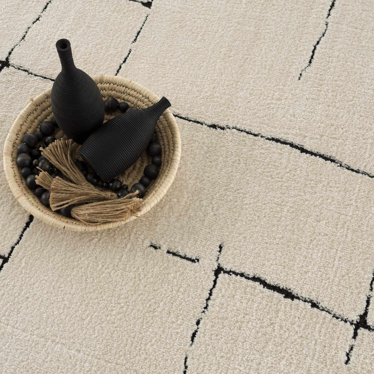 The Linework Plush Area Rug