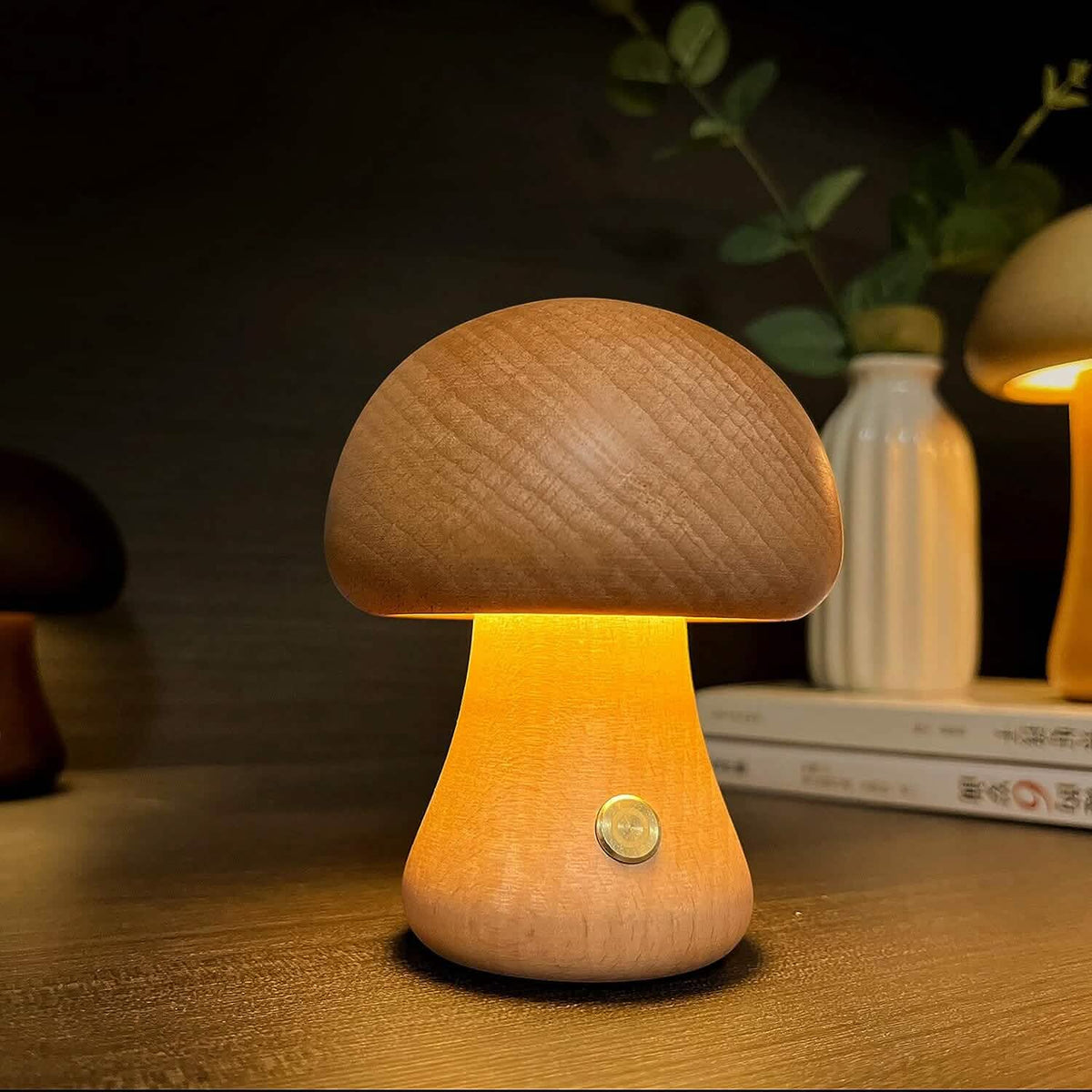 Woodland Glow Mushroom Lamp