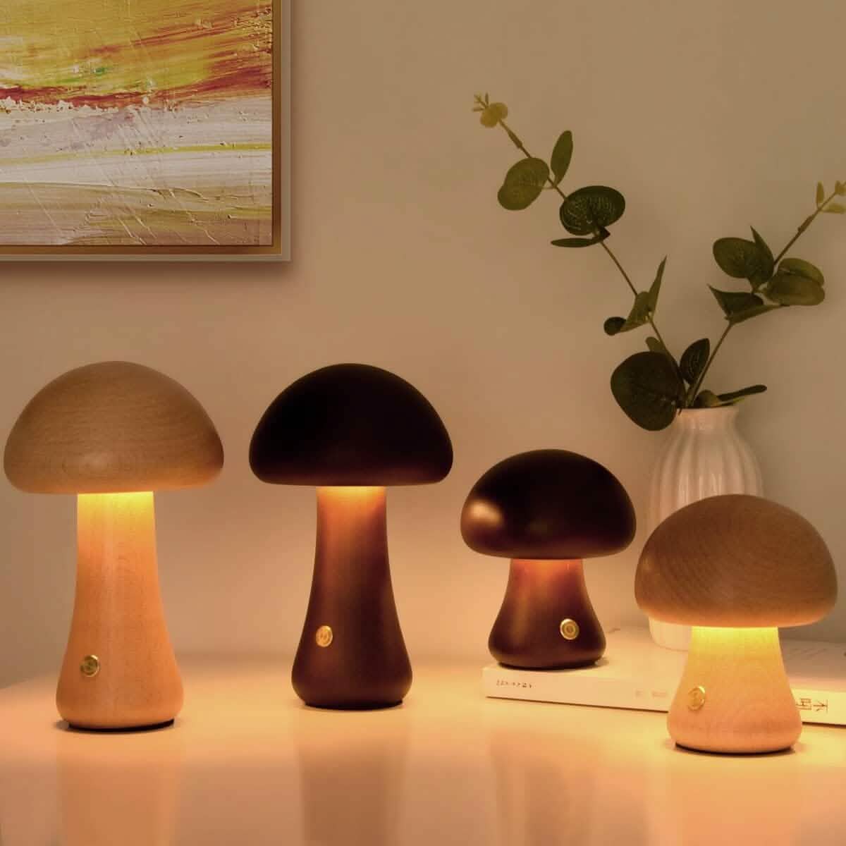 Woodland Glow Mushroom Lamp